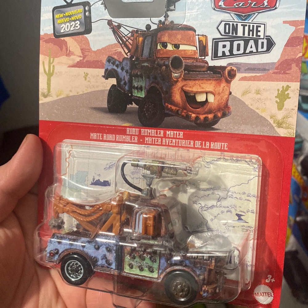 Cars on the road toy